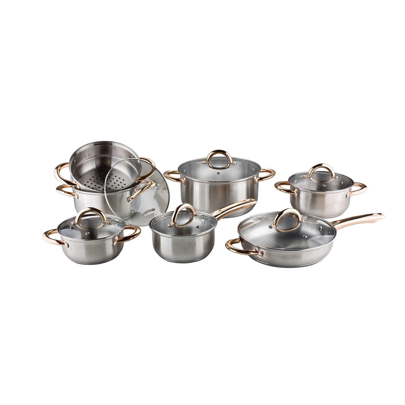 Stainless Steel Cookware Pot Set Kitchenware Product Suppliers Factory Direct Korean Cooking Pot Set