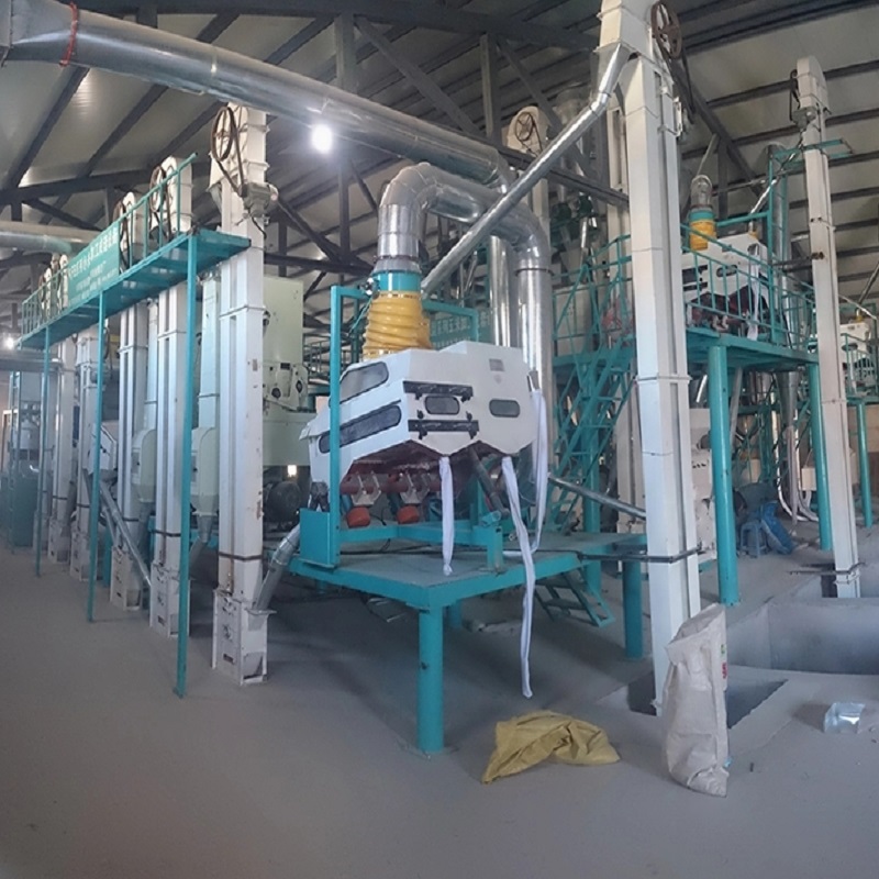 50TPD Complete Corn/Maize Grinding Machine Maize Grinding Mill Plant