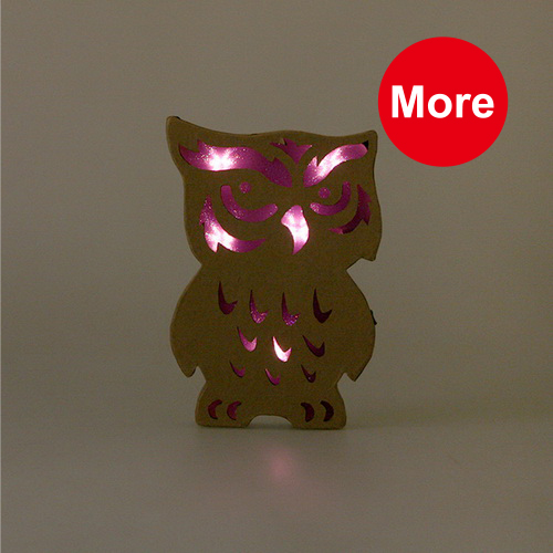 Xubase Paper Halloween item with LED lights