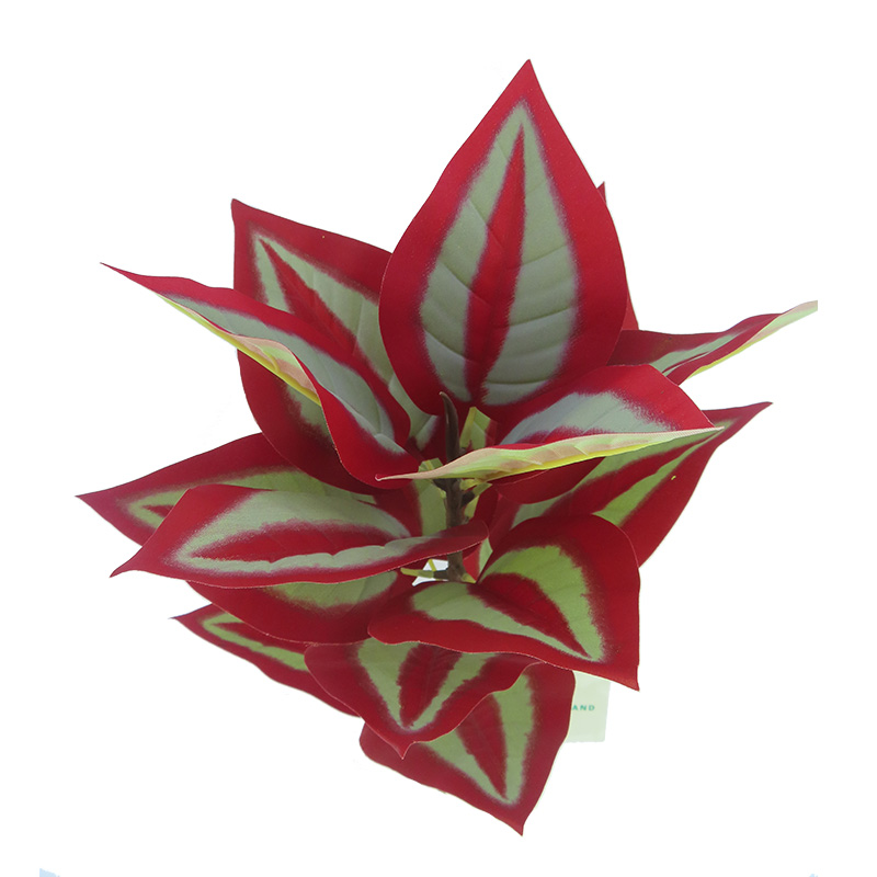 Artificial Flowers Artificial Leaf Green Leaf Plastic Flowers Single Flower