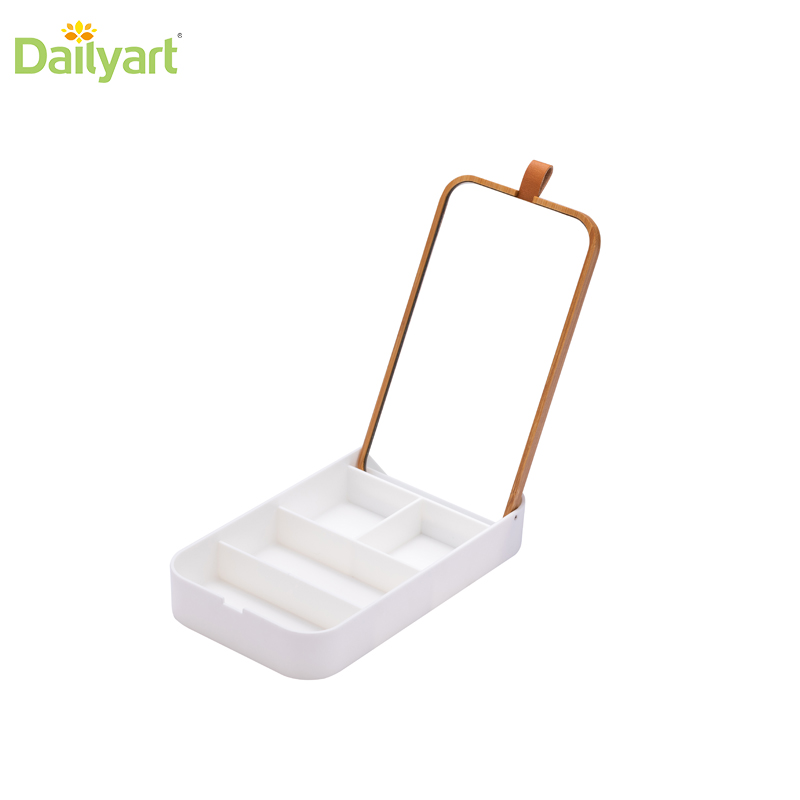 Makeup Mirror with Storage Box
