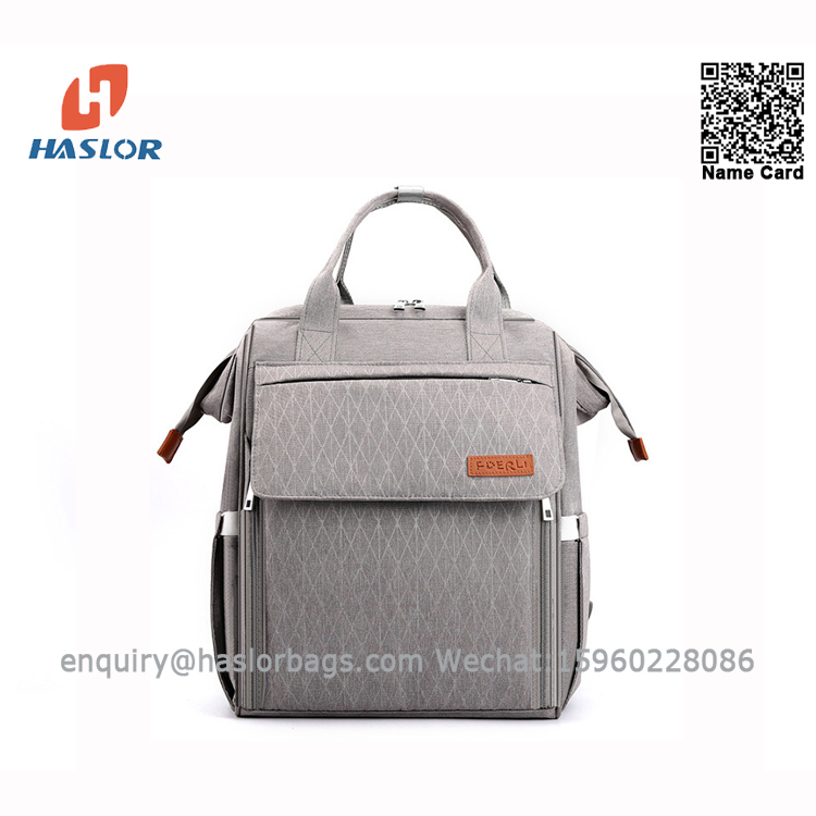 008#D Mummy diaper bay baby diaper bag backpack for baby