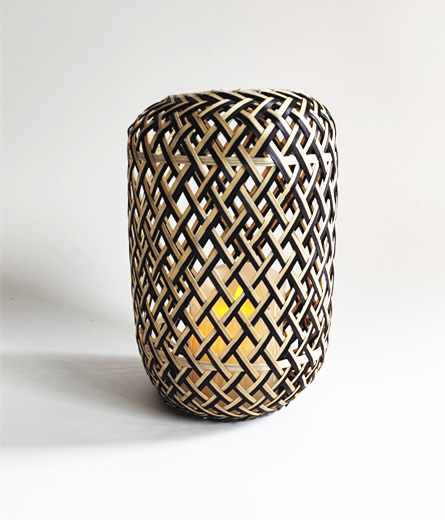 Bamboo hanging lampshade