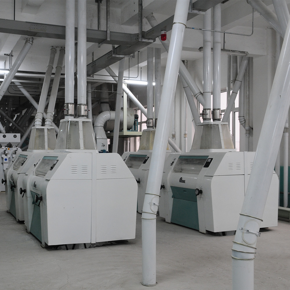 50-300ton Large Scale Complete Maize Milling Plant Maize Flour Milling Line