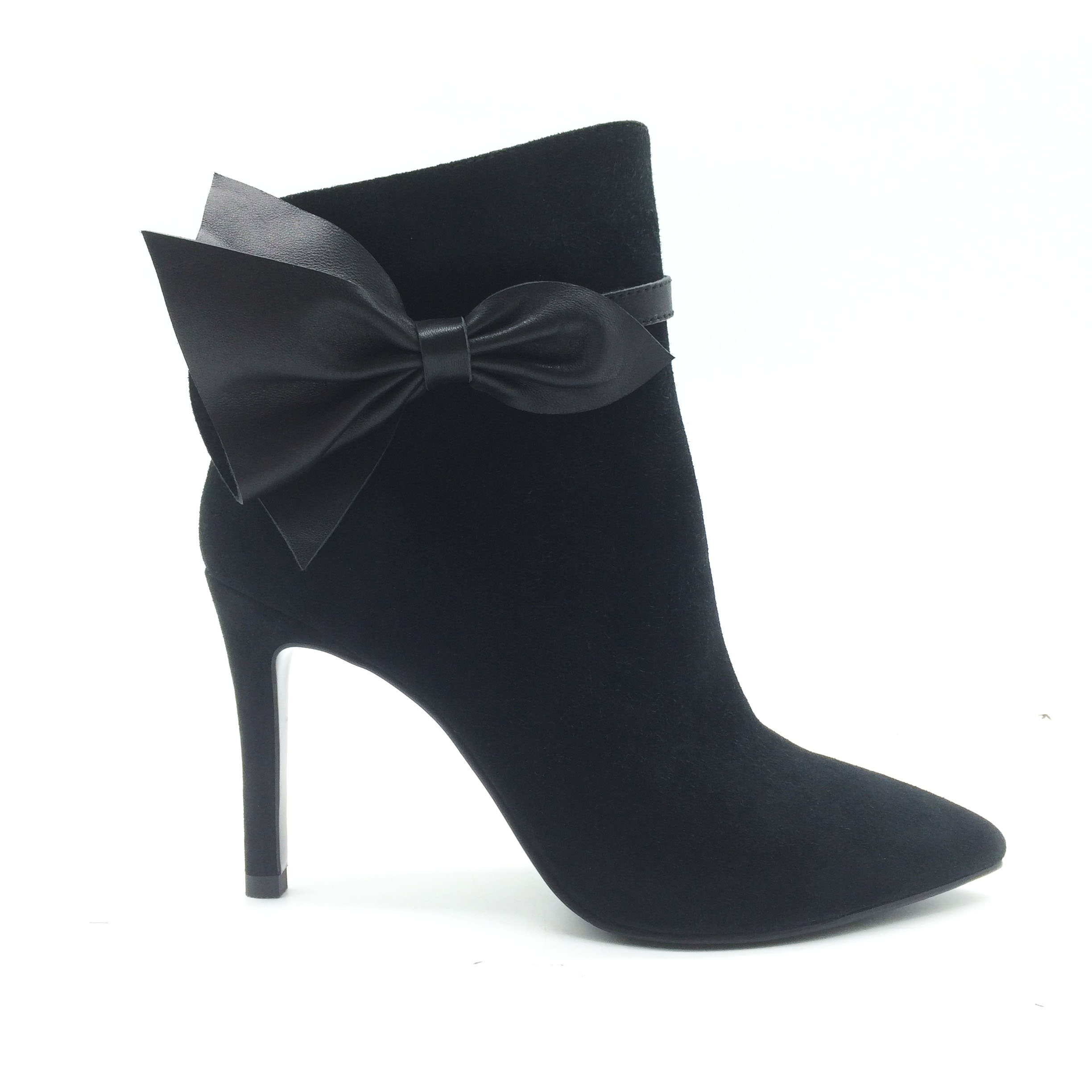New design hot sexy stiletto leather women shorrt boots