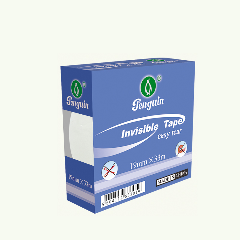 Invisible tape writable popular size 19mmx33m in a window box (BX-002)