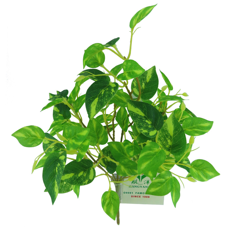 Artificial Flowers Artificial Leaf Green Leaf Plastic Flowers Single Flower