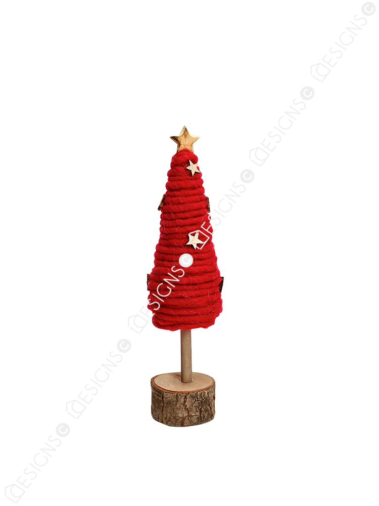 000000wool felt tabletop Christmas tree