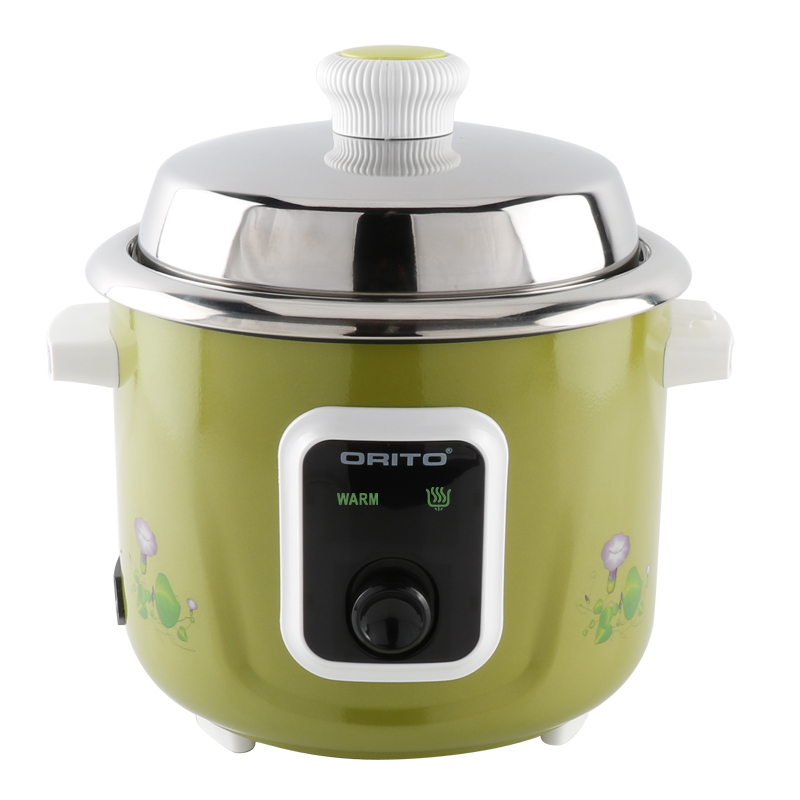 all automatic popular low energy 1.8L full body straight tin plate housing cooker of multipurpose portable rice cooker with stainless steel pot