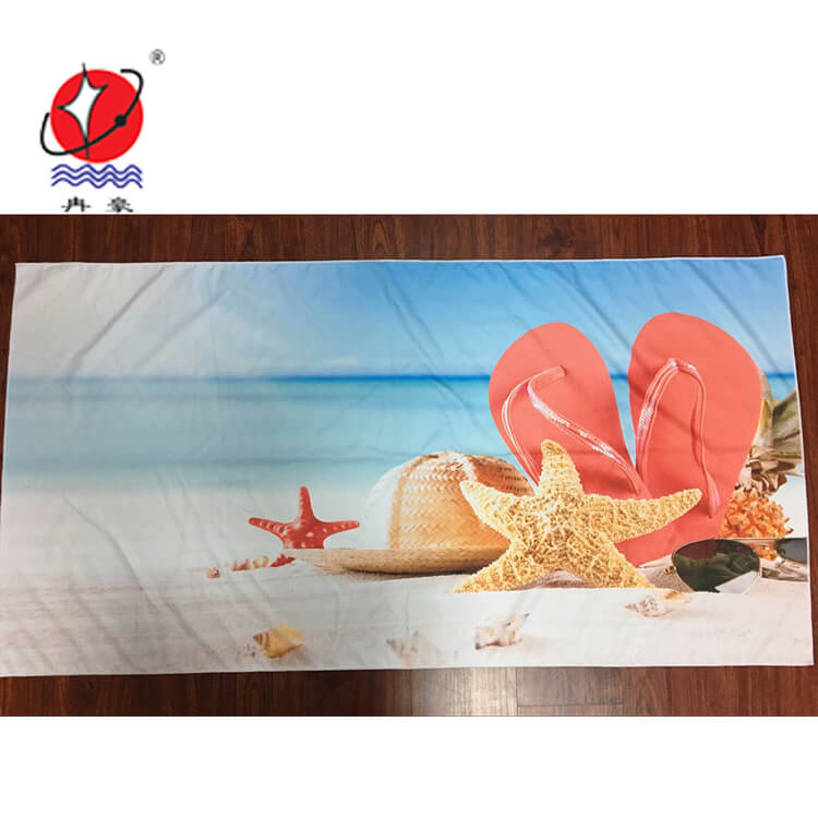 Printed beach towel