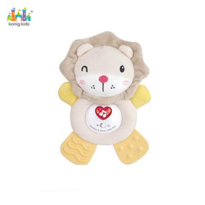 Konig Kids*Baby Teether&Rattle,Musical N Light Up Lion Infant Toy
