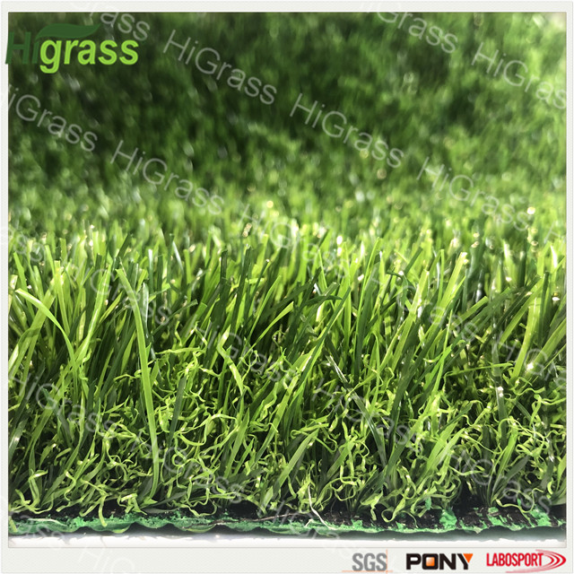 Higrass China top quaility of artificial grass for garden used Min CY