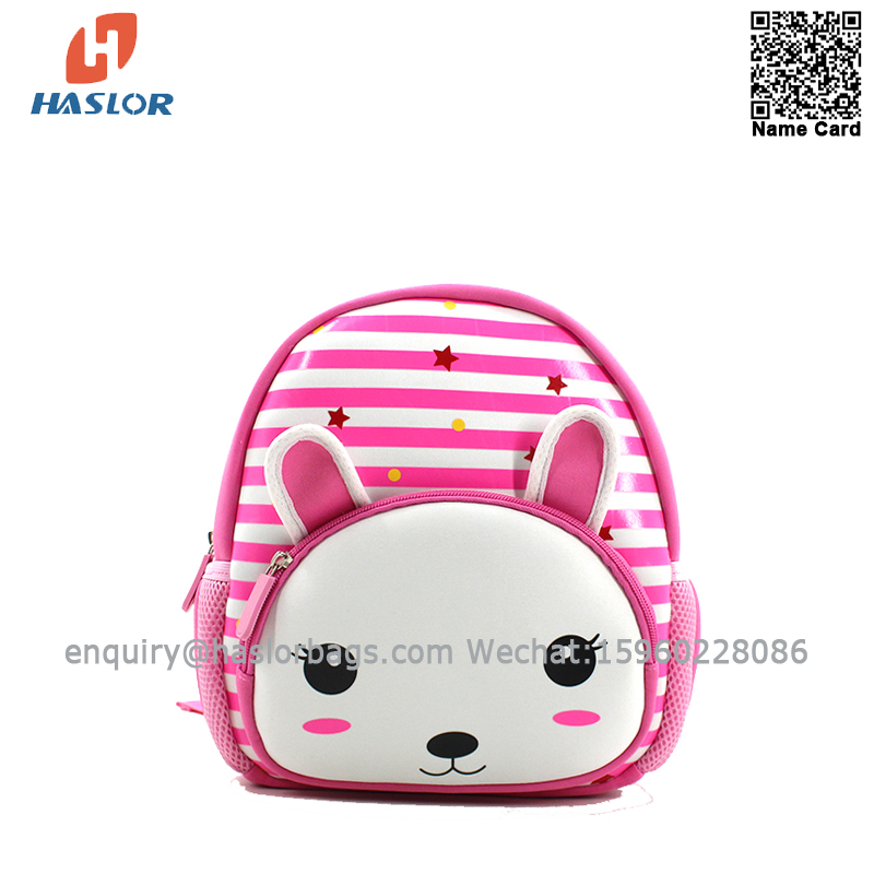 0315*S haslor school bag children bag ,neoprence children school backpack for girls
