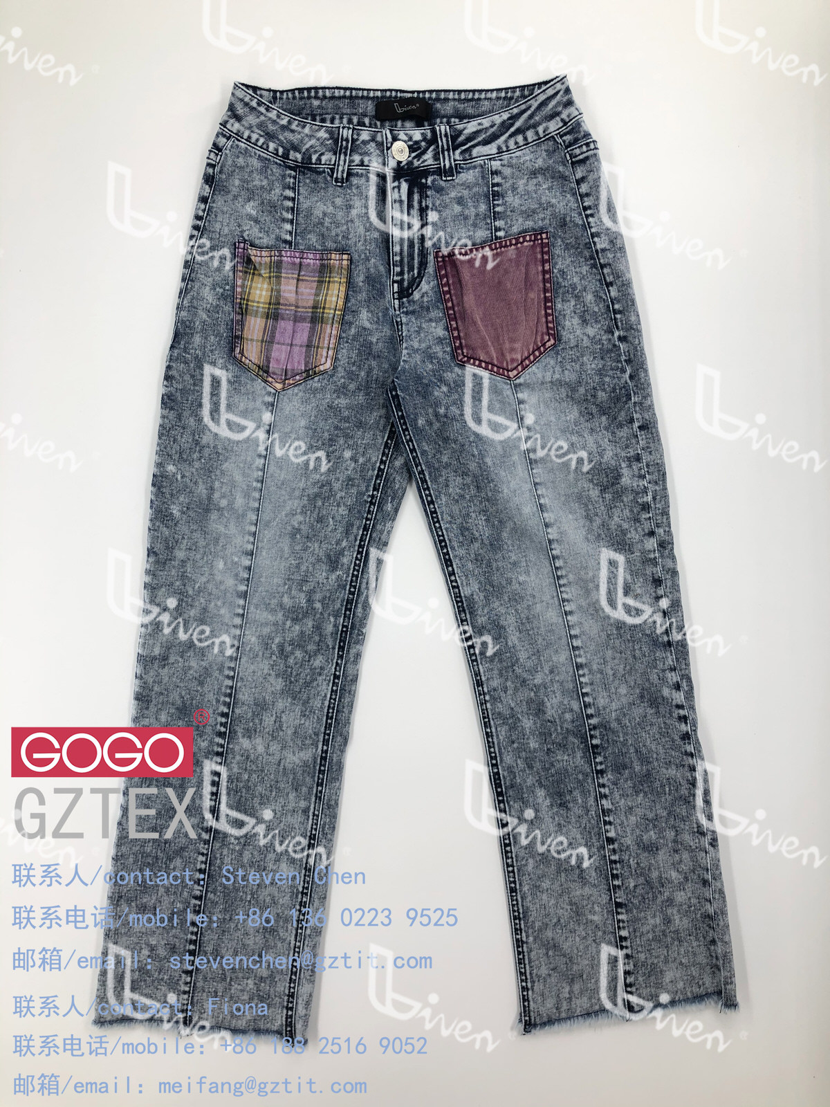 ladies denim pants