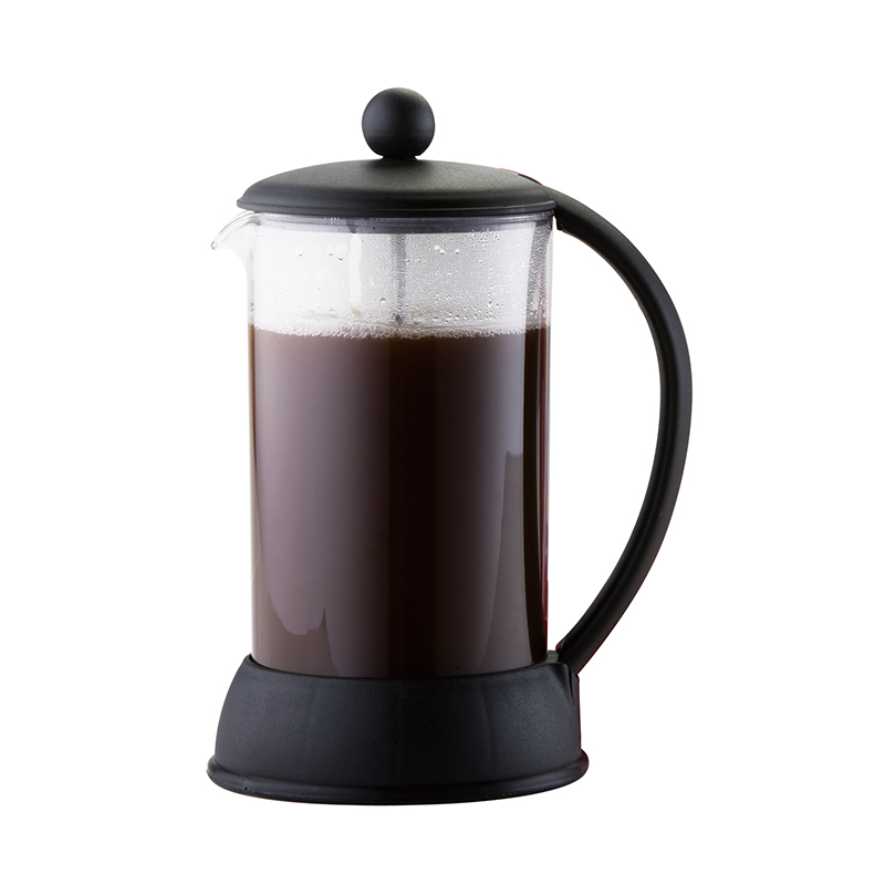 French press coffee tea maker coffee pot heat resistant borosilicate glass coffee plunger cafetiere