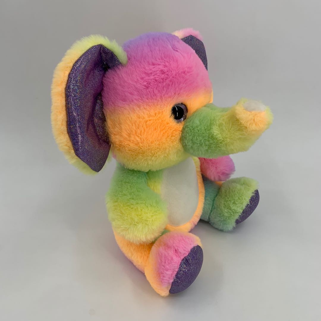 Stuffed Animals Rainbow Elephant