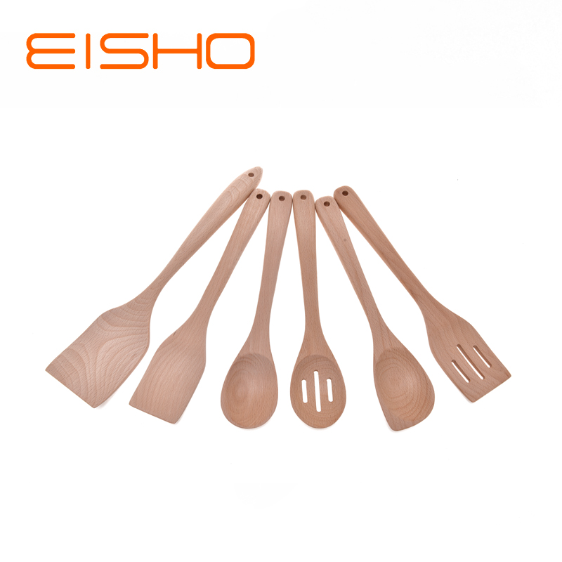 Healthy Beech Wood Cooking Utensils Set