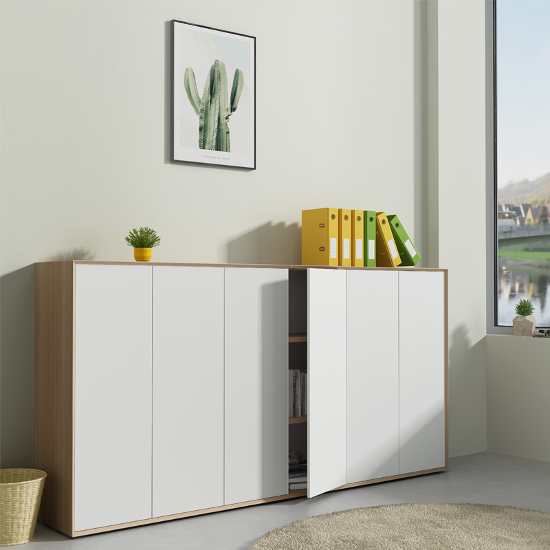 swing door storage/wooden filing cabinet/office cabinet