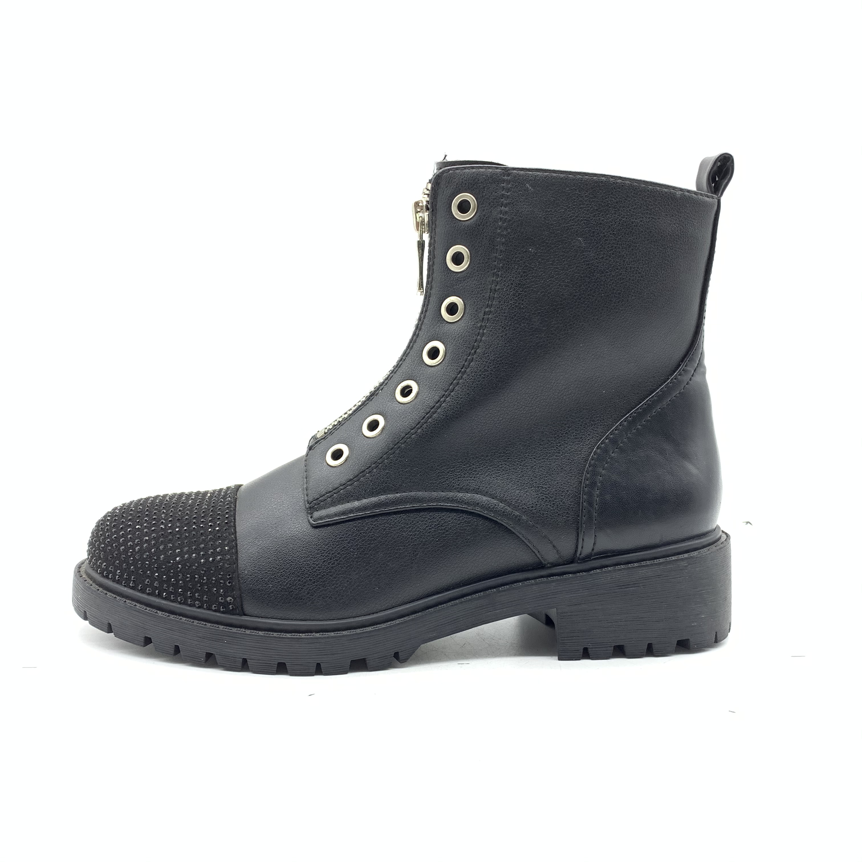 new style fashion flat heel leather women short boots