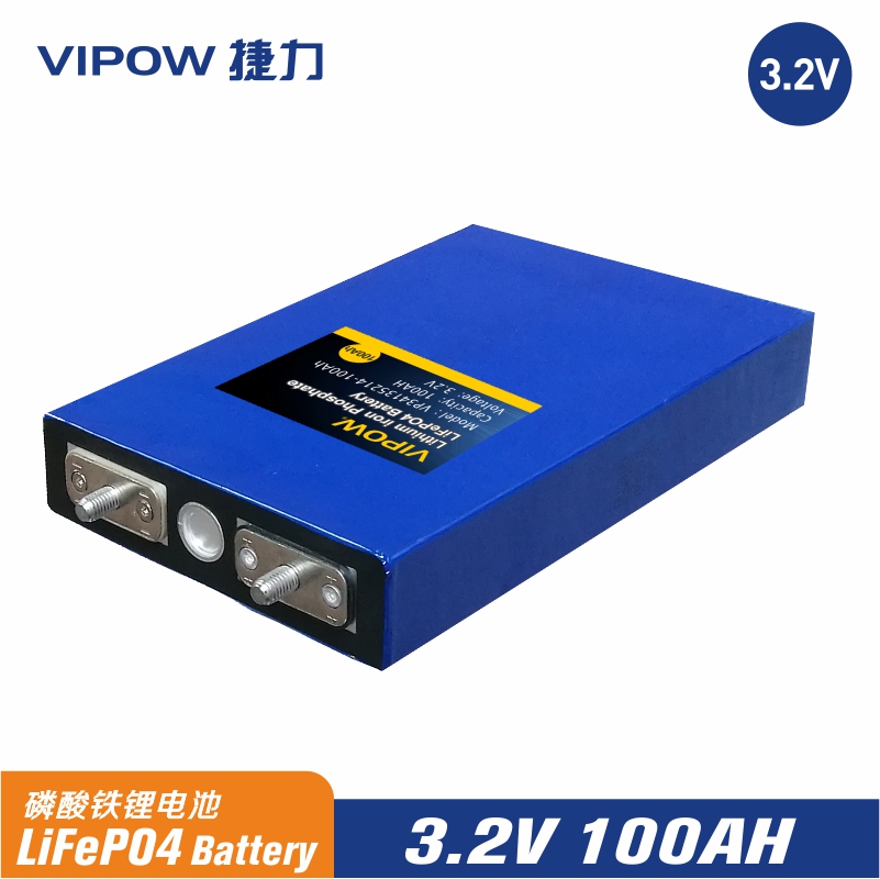 3.2V Prismatic LiFePO4 100AH Battery