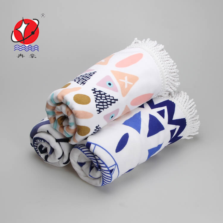 Leisure round towel