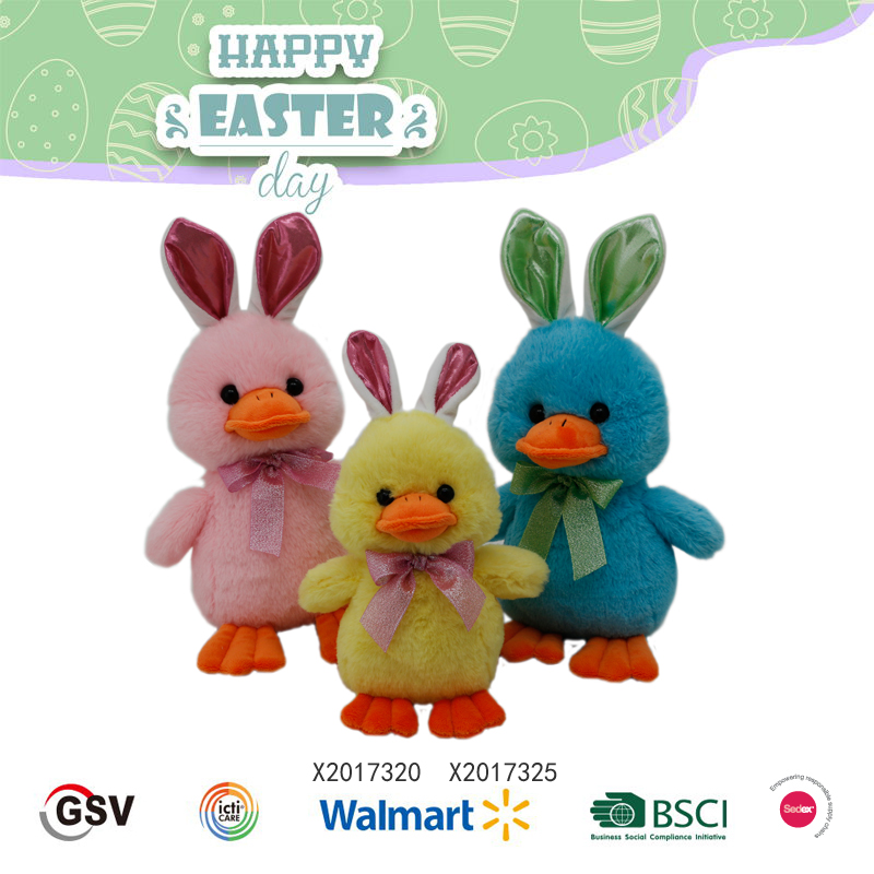 Easter Animals Duck Gtst Plush Toy（x2017320/X2017325）
