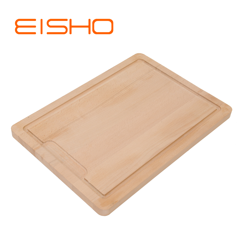 Beech Wooden Cutting Board with Groove