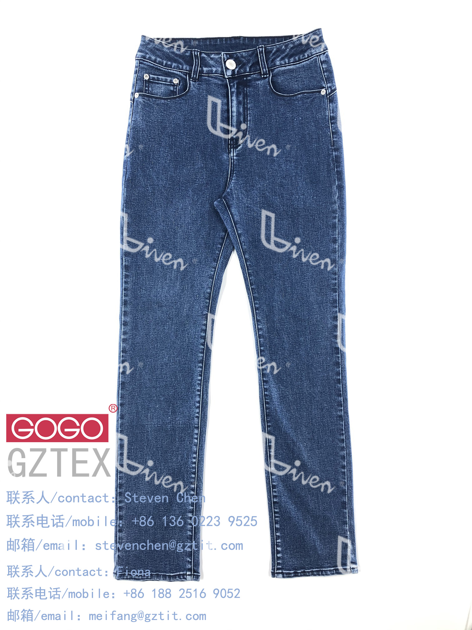 Ladies woven pant