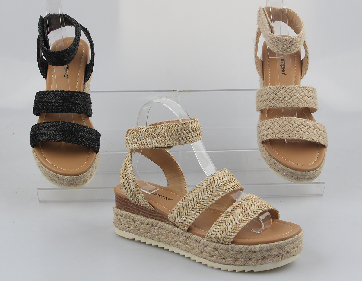 Ladies Hemp Rope Shoes