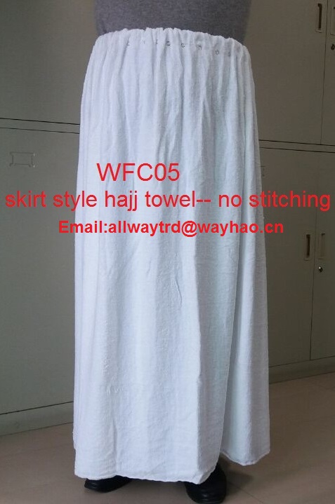 Skirt style hajj towel products