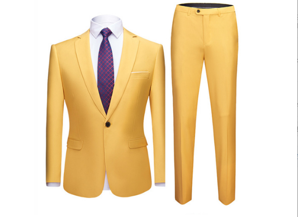 New Fashion Casual Party 3 Pieces Coat Pant Suit for Men
