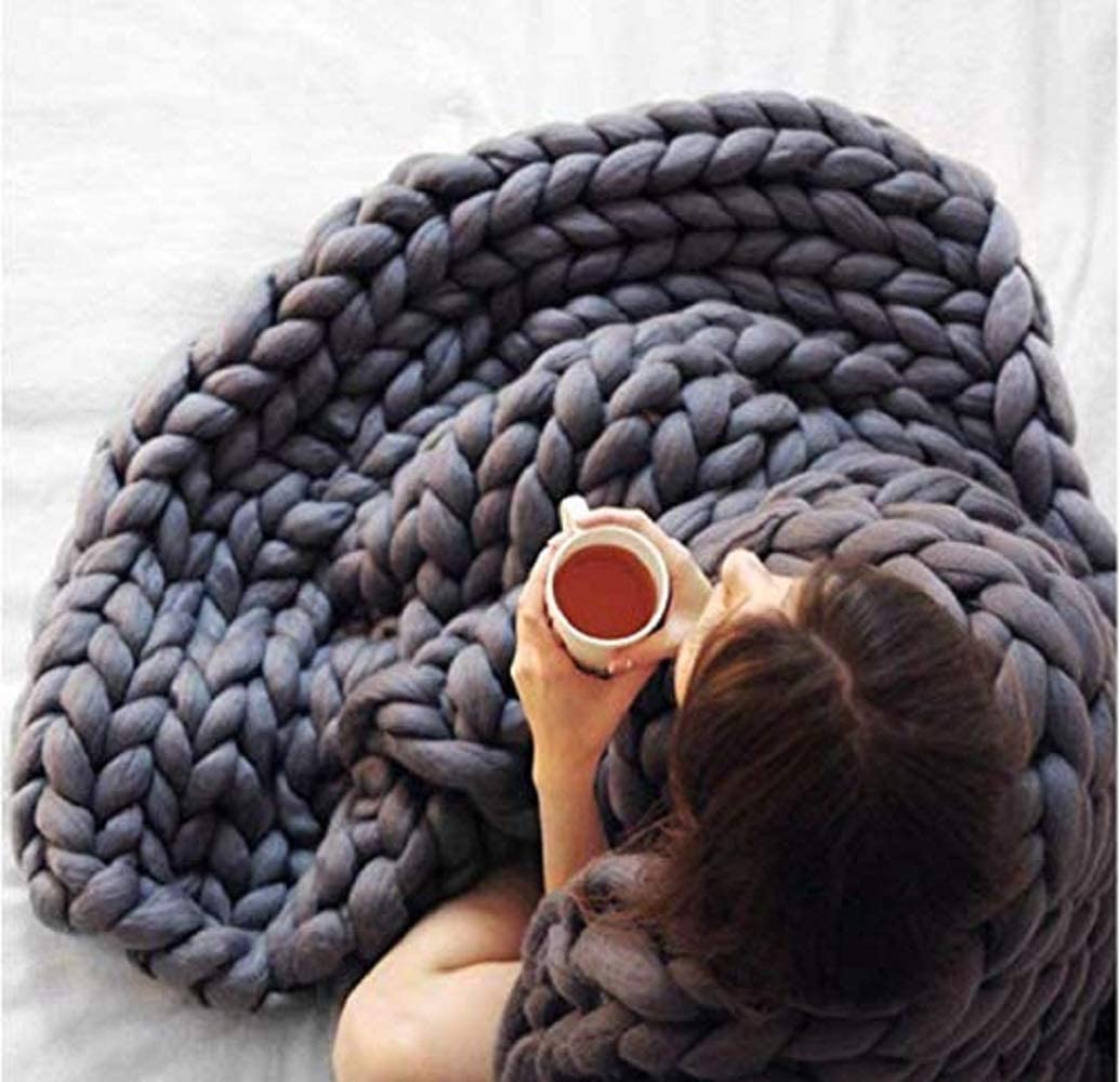 Absorbent and soft soft baby blanket cotton kiniited baby blanket