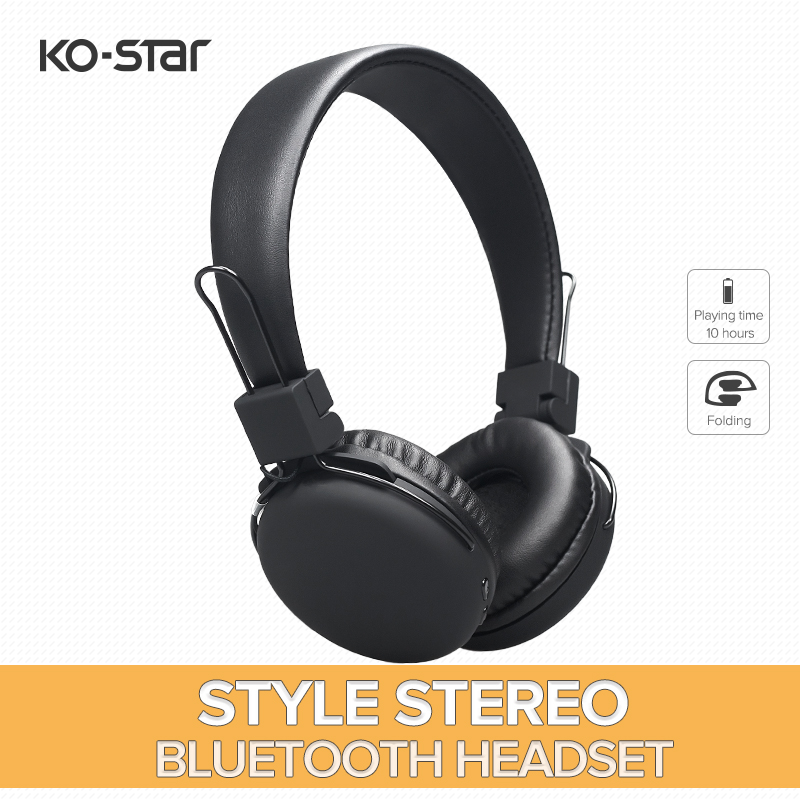 KO-STAR Foldable bluetooth headset in simple style BT-222F