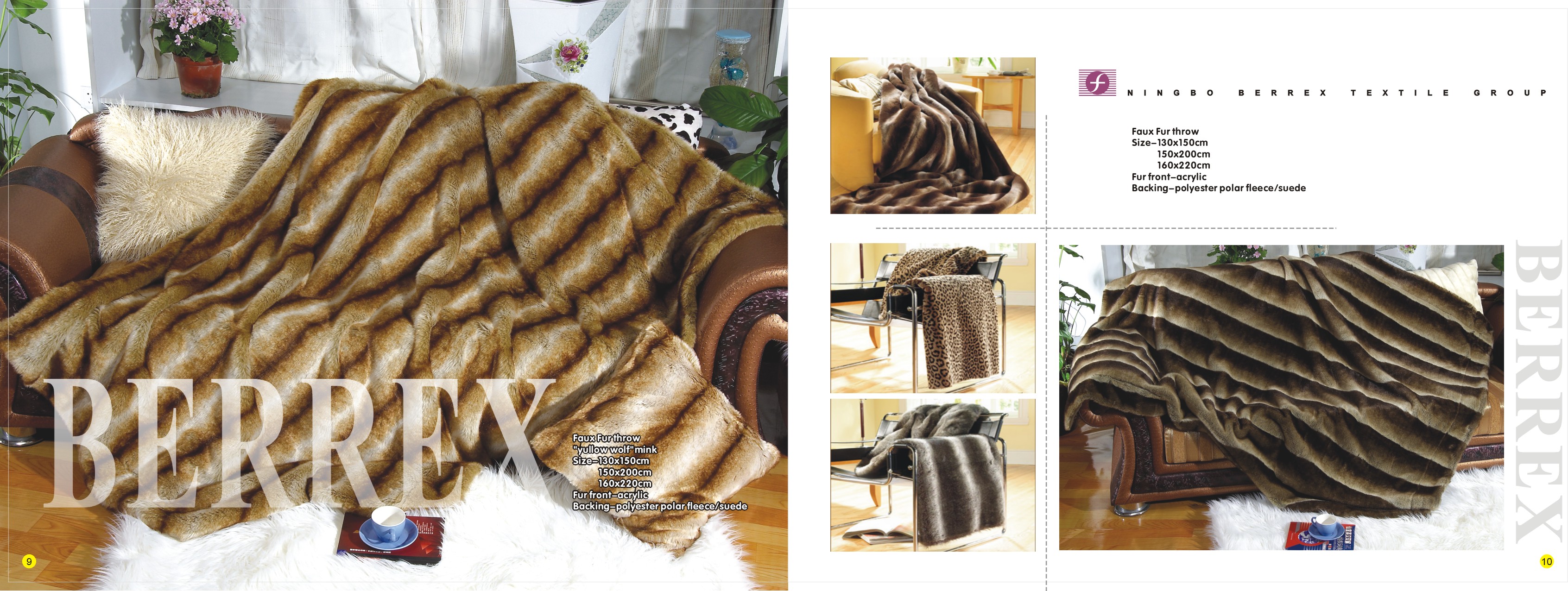 Fuax Fur Blanket