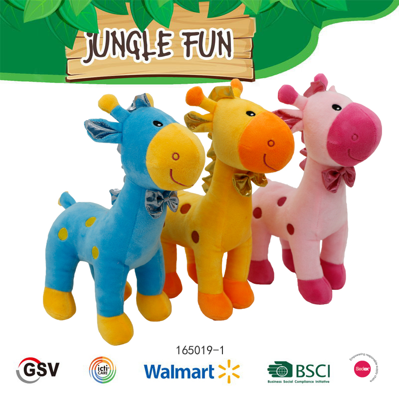 Wild Animals Giraffe Gtst Plush Toy（165019-1）