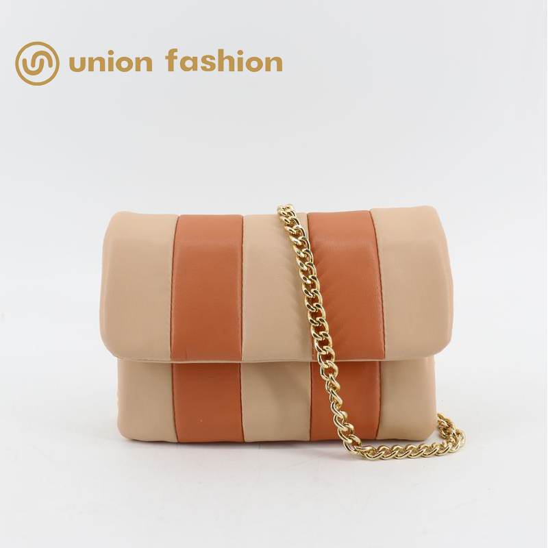 UNION FASHION women cross body bag with contrast color design(UBA422820)