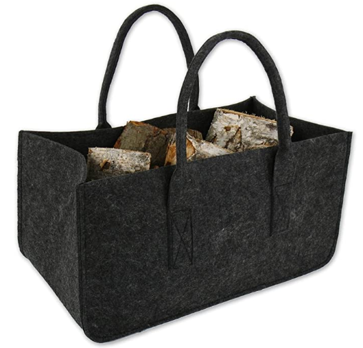 Felt chimney bag firewood bags felt bags storage bags organizer bags