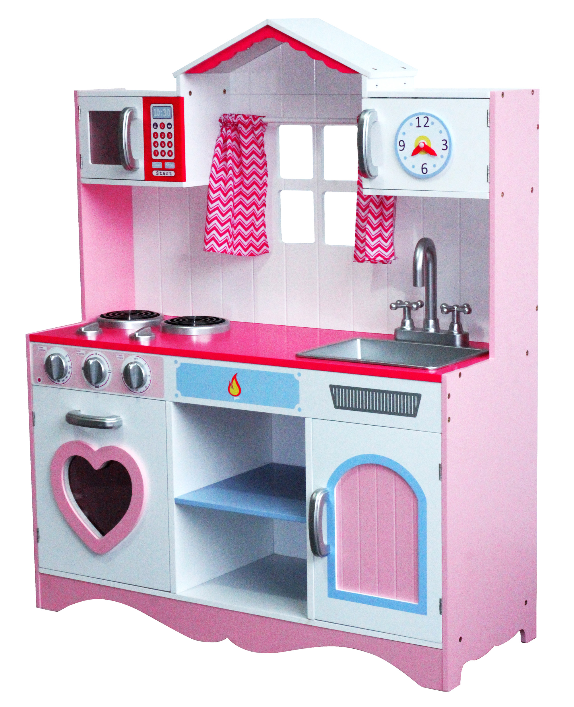 Wooden Kids Play Kitchen kids furniture