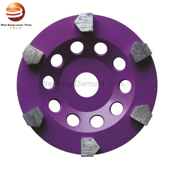 5-7" Special Diamond floor grinding cup wheels with Arrow teeth