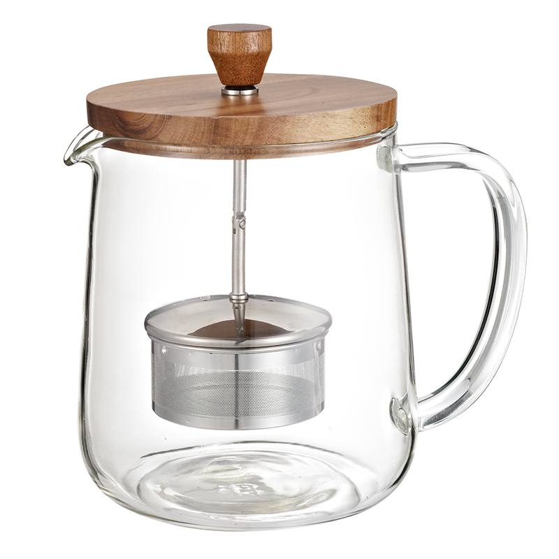 Stainless Steel Teapot Borosilicate Glass Teapot With Removeable Infuser Tea Maker Teapot Tea Kettle