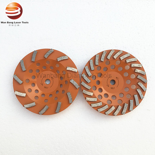 4-7" Turbo Diamond floor grinding cup wheels