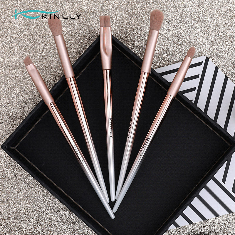 Free Sample Soft Hair makeup brush set 5 Pcs Eyeshadow Eyebrow Beauty Cosmetic Brush