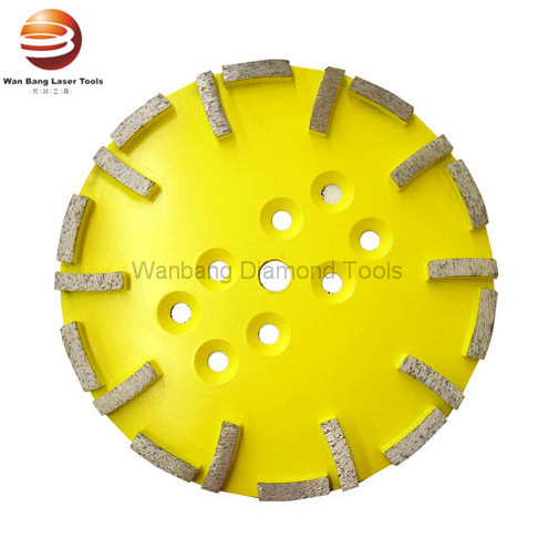 10" Diamond floor grinding plate grinding disc for concrete and asphalt