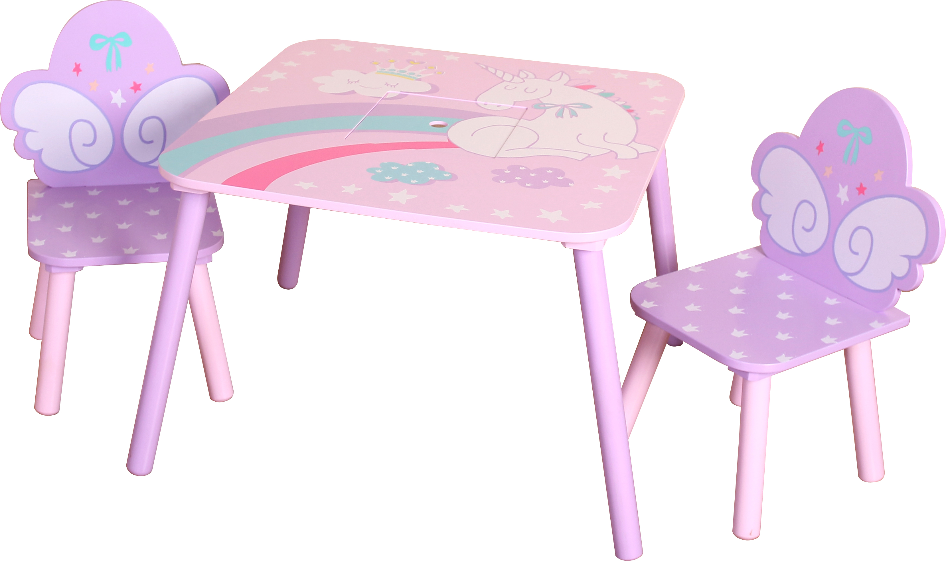 Wooden Pony Table Set