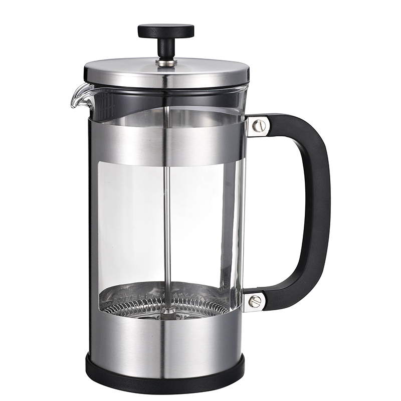 French press coffee tea maker coffee pot heat resistant borosilicate glass coffee plunger cafetiere