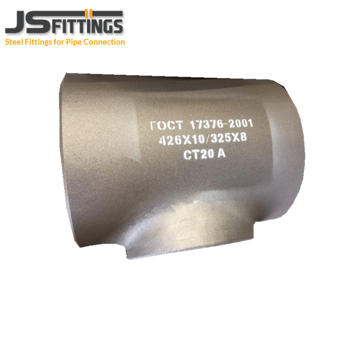 China GOST 17376 Carbon Steel Reducing Tee