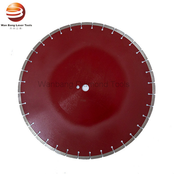 16" laser welded diamond saw blade for general purpose and reinforced concrete cutting tools