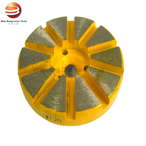 Round shape STI diamond grinding shoes