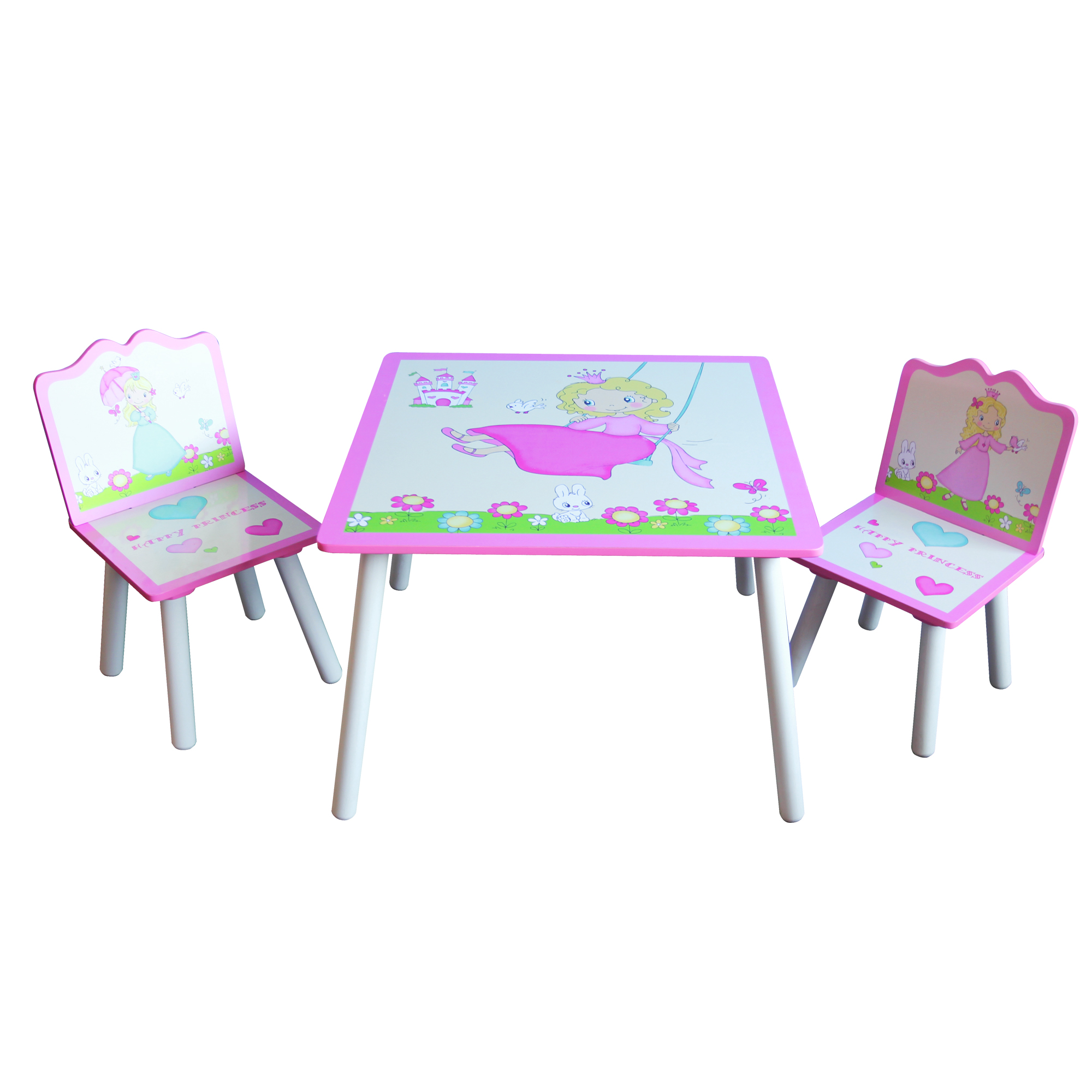 Wooden Princess Table Set