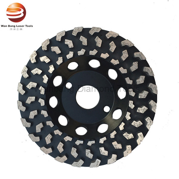 5-6 inch small segment diamond floor grinding cup wheels